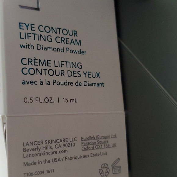 Lancer Eye Contour Lifting Cream with Diamond Powder - Picture 2 of 4